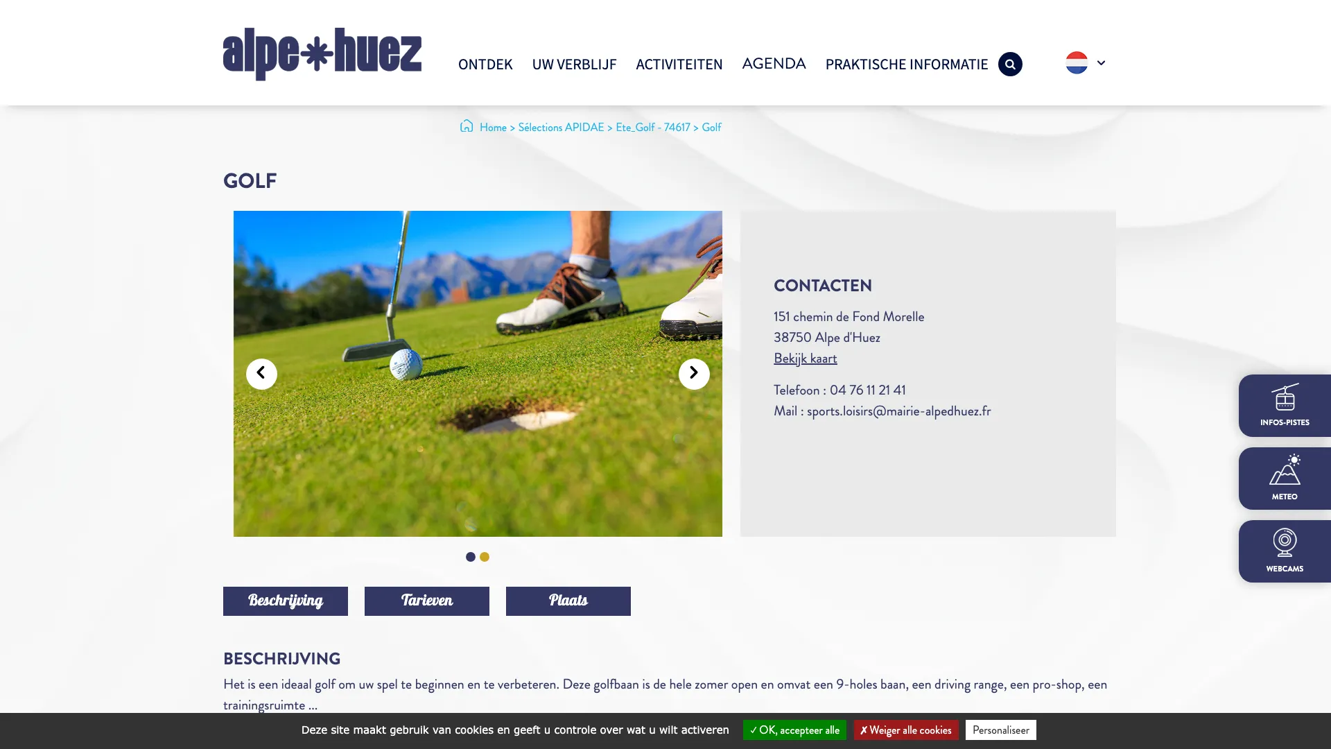 Club de Golf Alpe d’Huez